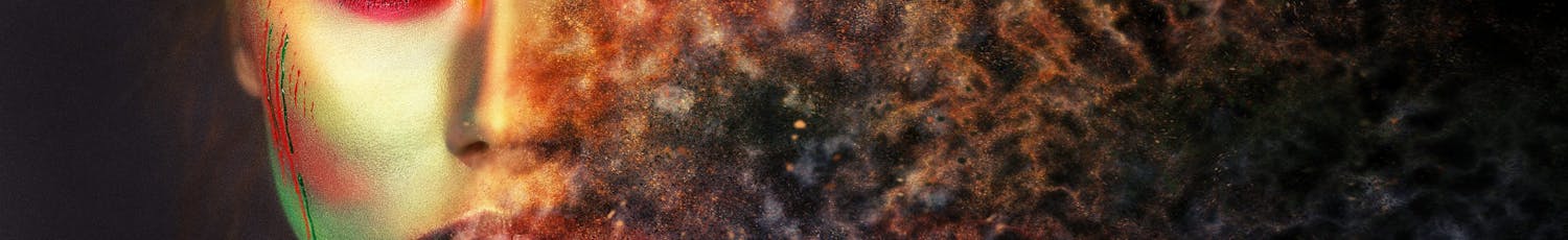 Manipulasjon av kvinne i Photoshop.